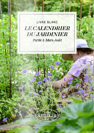 Le calendrier du jardinier Mars-Août