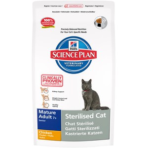 Science Plan  Sterilised Cat Mature Adult Poulet 1.5kg  1.5 kg