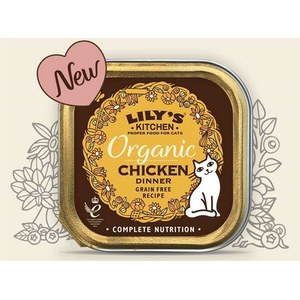 Lily's  Lily's cat Adult Organic Chicken Dinner 85g  85g