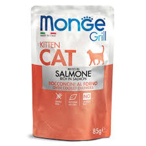 Monge  Monge Grill Cat Kitten Salmon 85g  