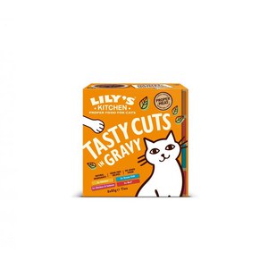 Lily's  Lily's cat Adult Tasty Cuts in Gravy Tins Multipack  