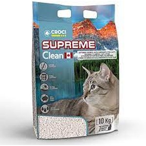  Litière chat Supreme clean 10kg  10kg