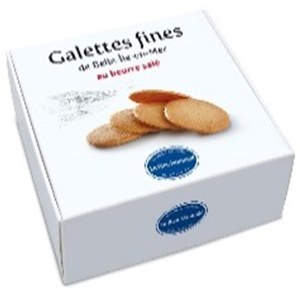 La Bien Nommée  Coffret Galettes fines au sel de Guérande 500gr  500gr