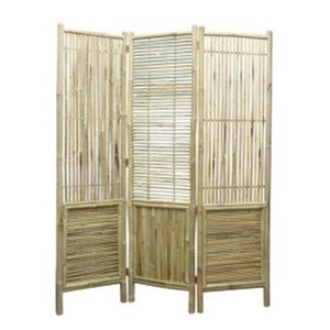Kien Lam Bamboo Paravent 3 portes Bamboo  135 x 180cmH