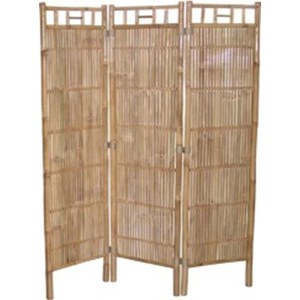 Kien Lam Bamboo Paravent 3 portes Bamboo  120 x 160cmH