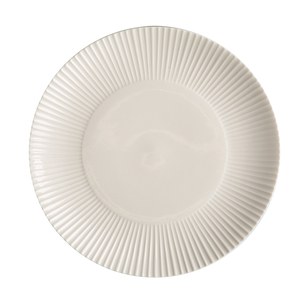 8 ASSIETTES CARTON NOËL GOURMAND 22.5CM BLANC