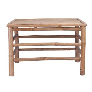 Kien Lam Bamboo Table d'appoint bamboo Beige 48x35x36cm