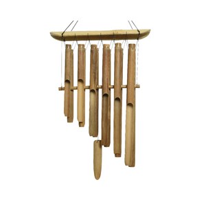 Carillon à vent en bambou - Carillon en bambou de 33CM