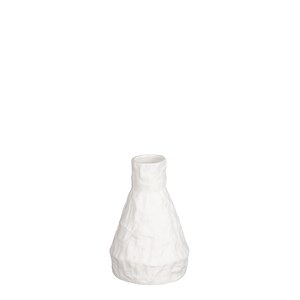   Vase Jet blanc  10.5x15cm