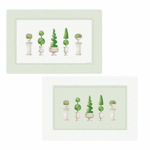  TOPIARY Set de table double face TOPIARY  45X30