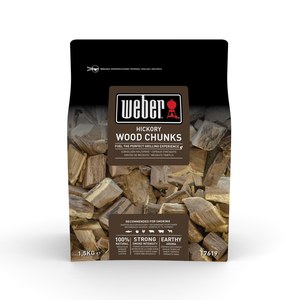 Weber Accessoires fumage Fragments de bois wood chunks hickory1,5kg  