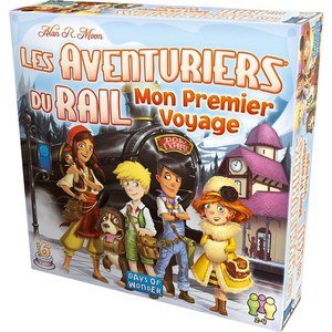 Asmodee France DAYS OF WONDER Les Aventuriers Du Rail Mon Premier Voyage  