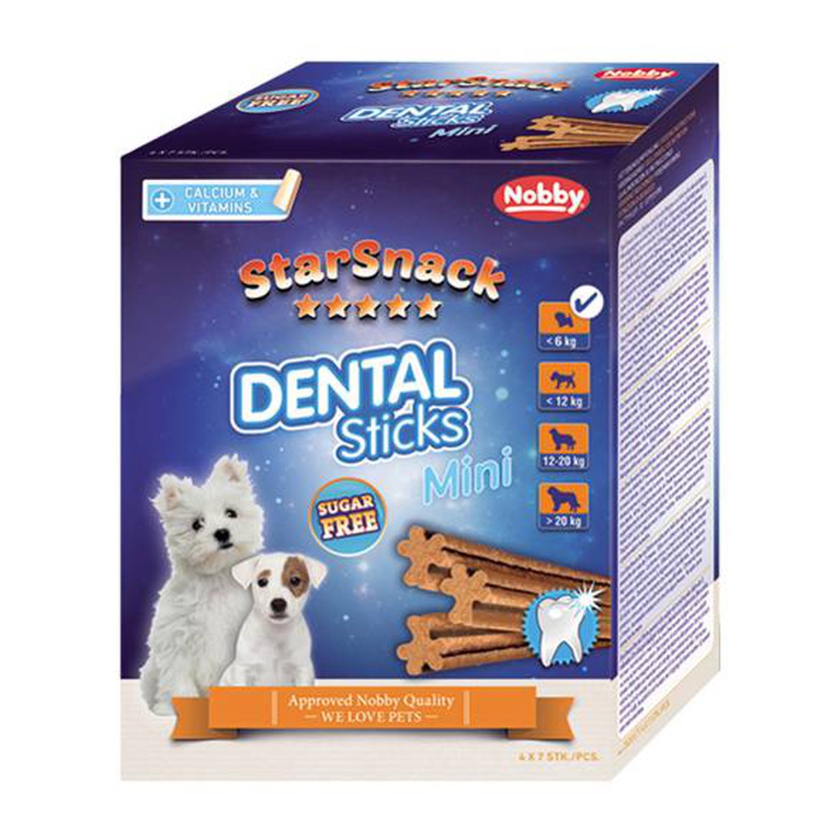   StarSnack Dental Sticks mini, 252 g,  