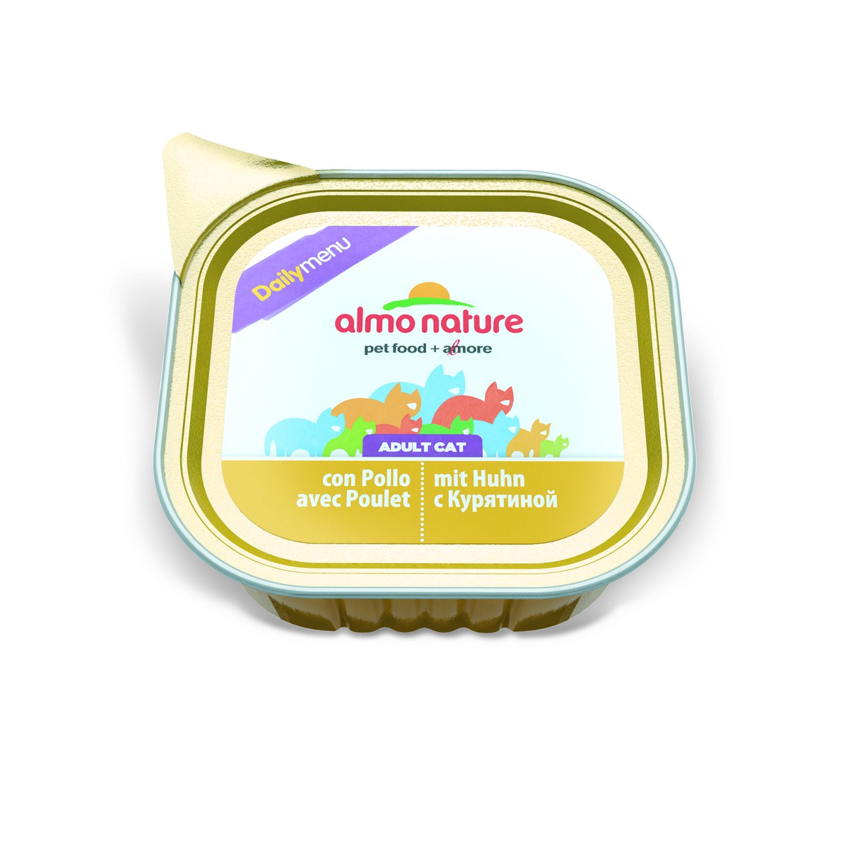 Almo nature  Almo nature PFC Cat Daily menu Poulet 100g  100 g