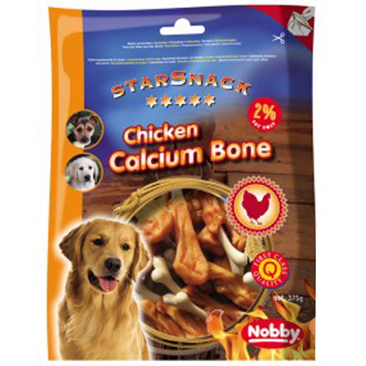   Barbecue Chicken Calcium Bone, 375 g  375 g