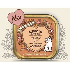 Lily's  Lily's cat Adult Poultry Pie 85g  85g
