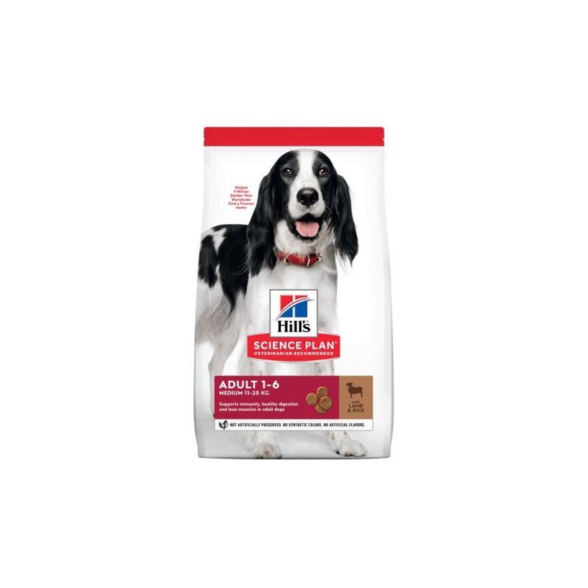 Science Plan  Canine Adult Medium agneau et riz 2.5kg  2.5kg