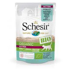 Schesir  SCHESIR BIO Chatons poulet 85g  