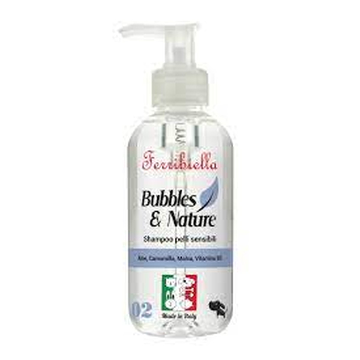 Ferribiella  Shampooing peau sensible Bubbles&nature  250ml