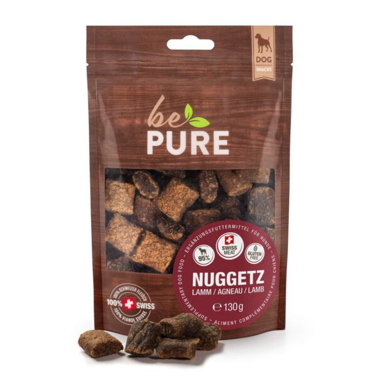 BePure  BePure Nuggetz agneau 130g  