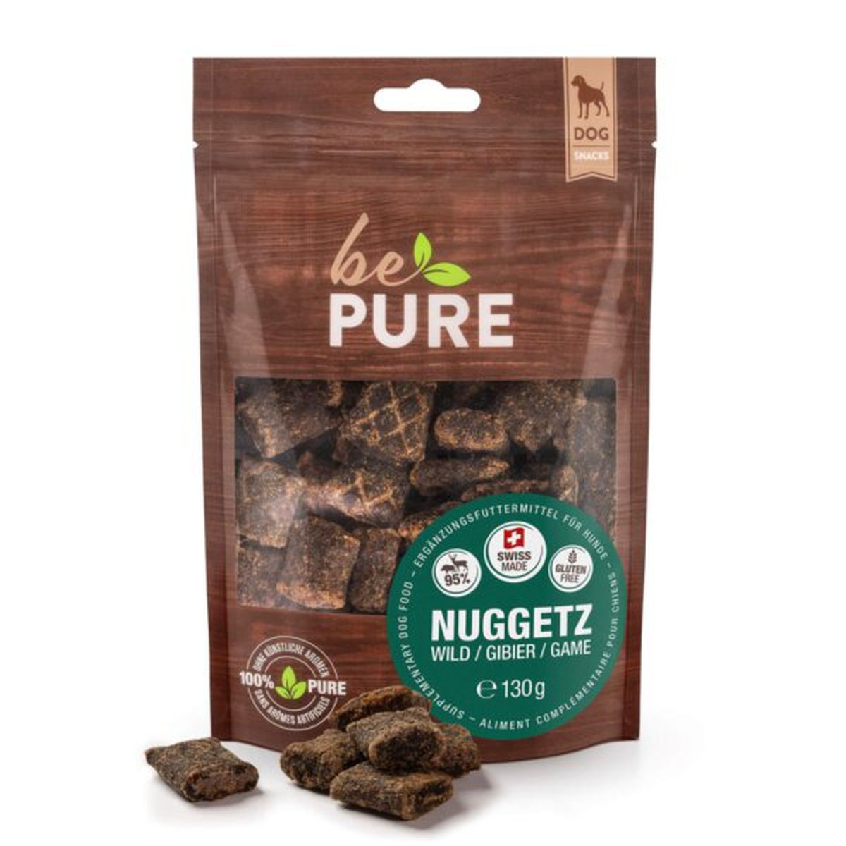 BePure  BePure Nuggetz gibier 130g  