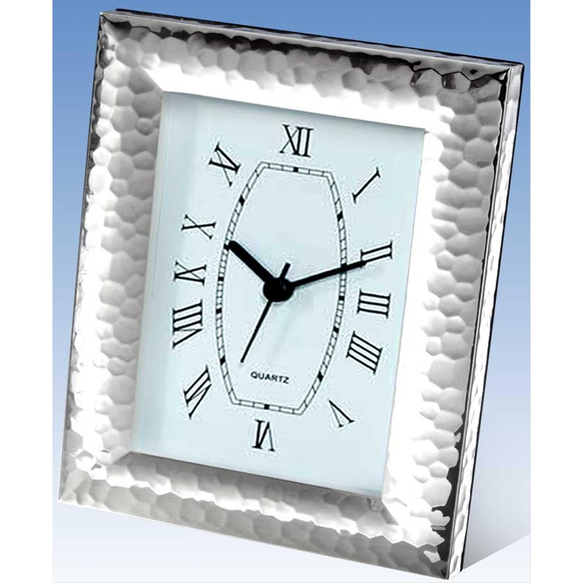  Argenté Horloge cadre argenté  10x15cm