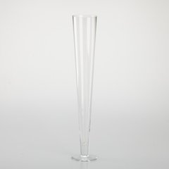 Schilliger Design Norverre Vase conique sur pied  8.5x50cm