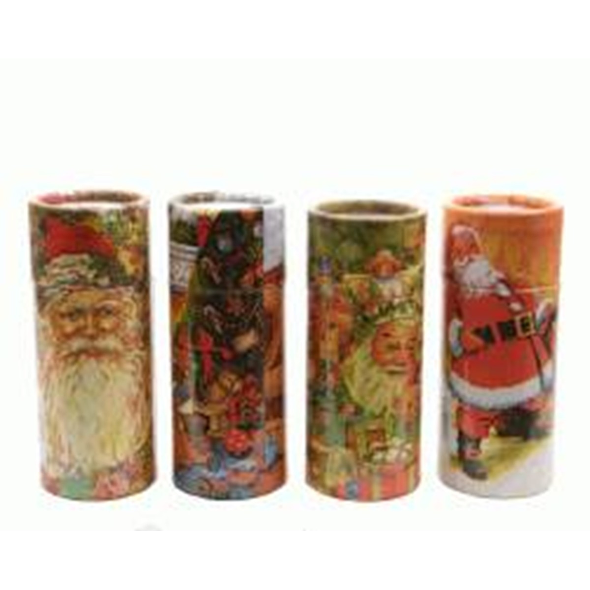 Schilliger Sélection  Allumettes de Noël en tube 60pcs Multi-couleurs 10cm