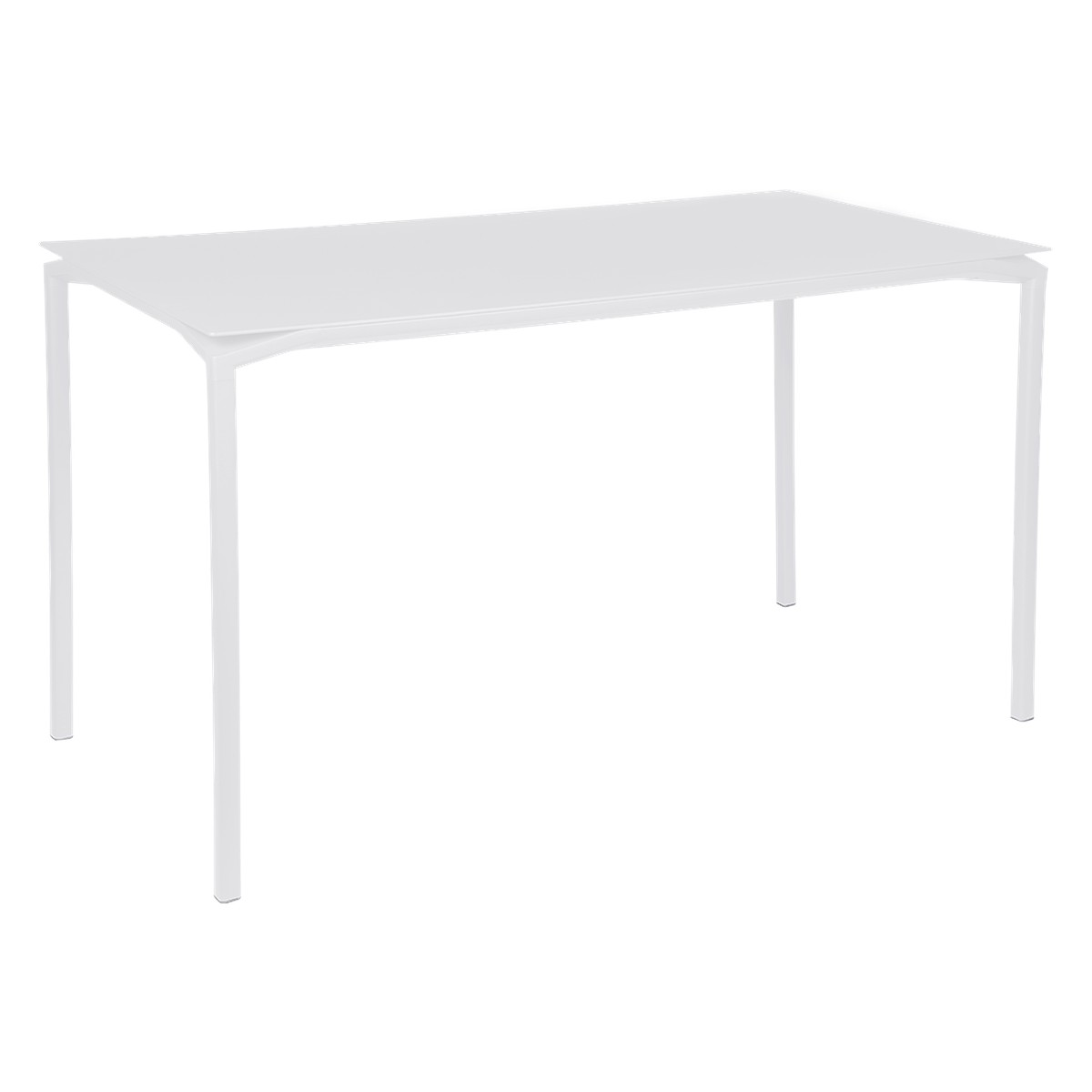 Fermob Calvi Table Calvi haute Blanc L 160 x l 80 x H92cm