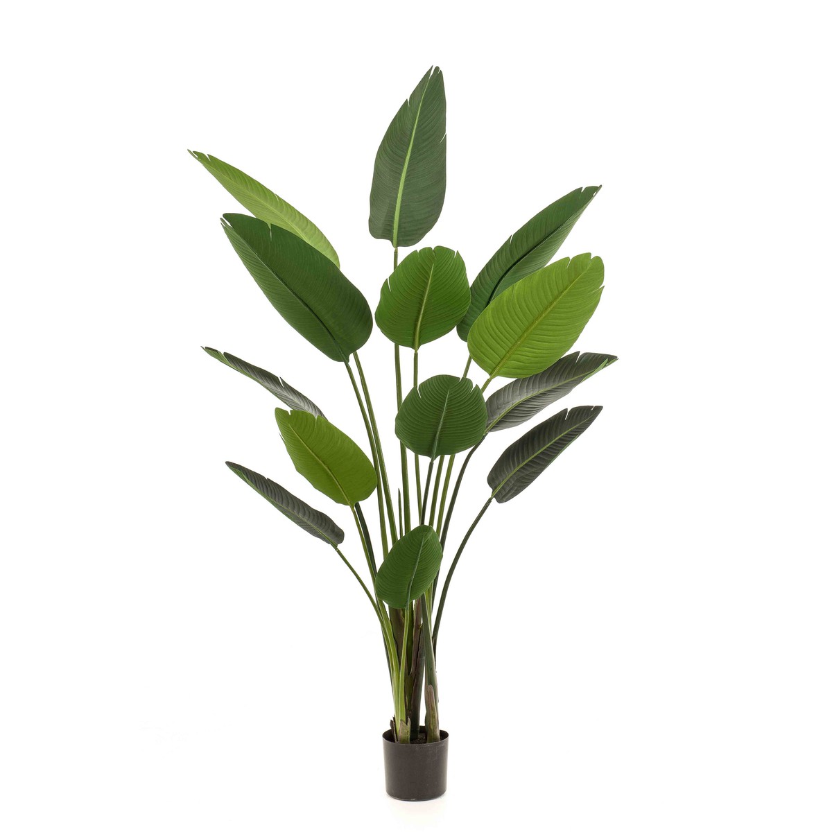 Plante artificielle Strelitzia en pot plastique