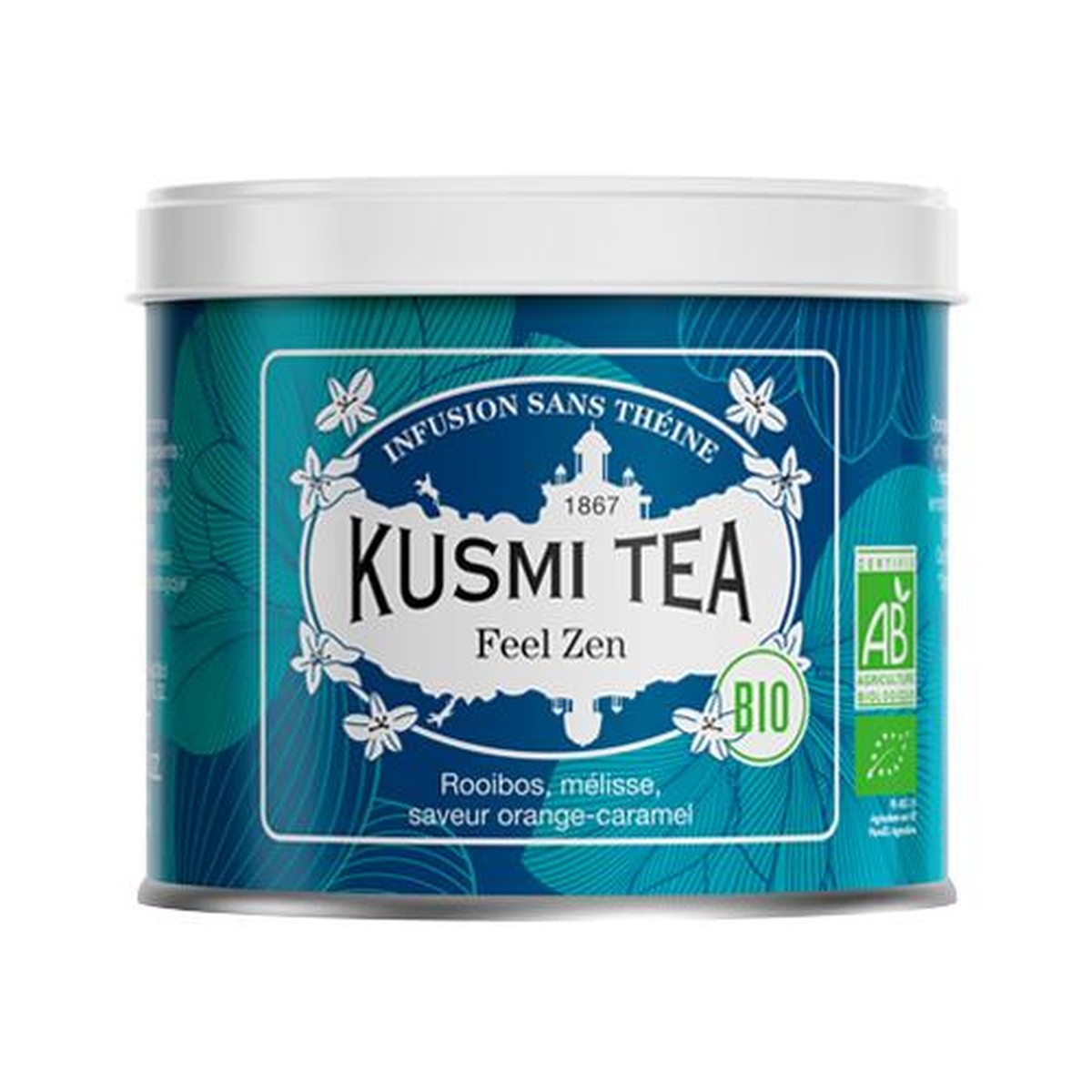 Kusmi Tea  Feel Zen Bio - Boîte métal 100gr  100gr