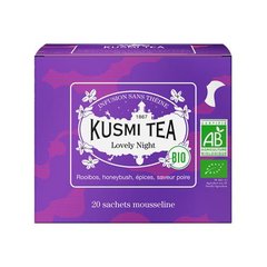 Kusmi Tea  Lovely Night Bio - Etui 20 sachets mousseline - 40gr  40gr