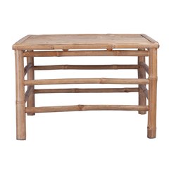 Kien Lam Bamboo Table d'appoint bamboo Beige 48x35x36cm