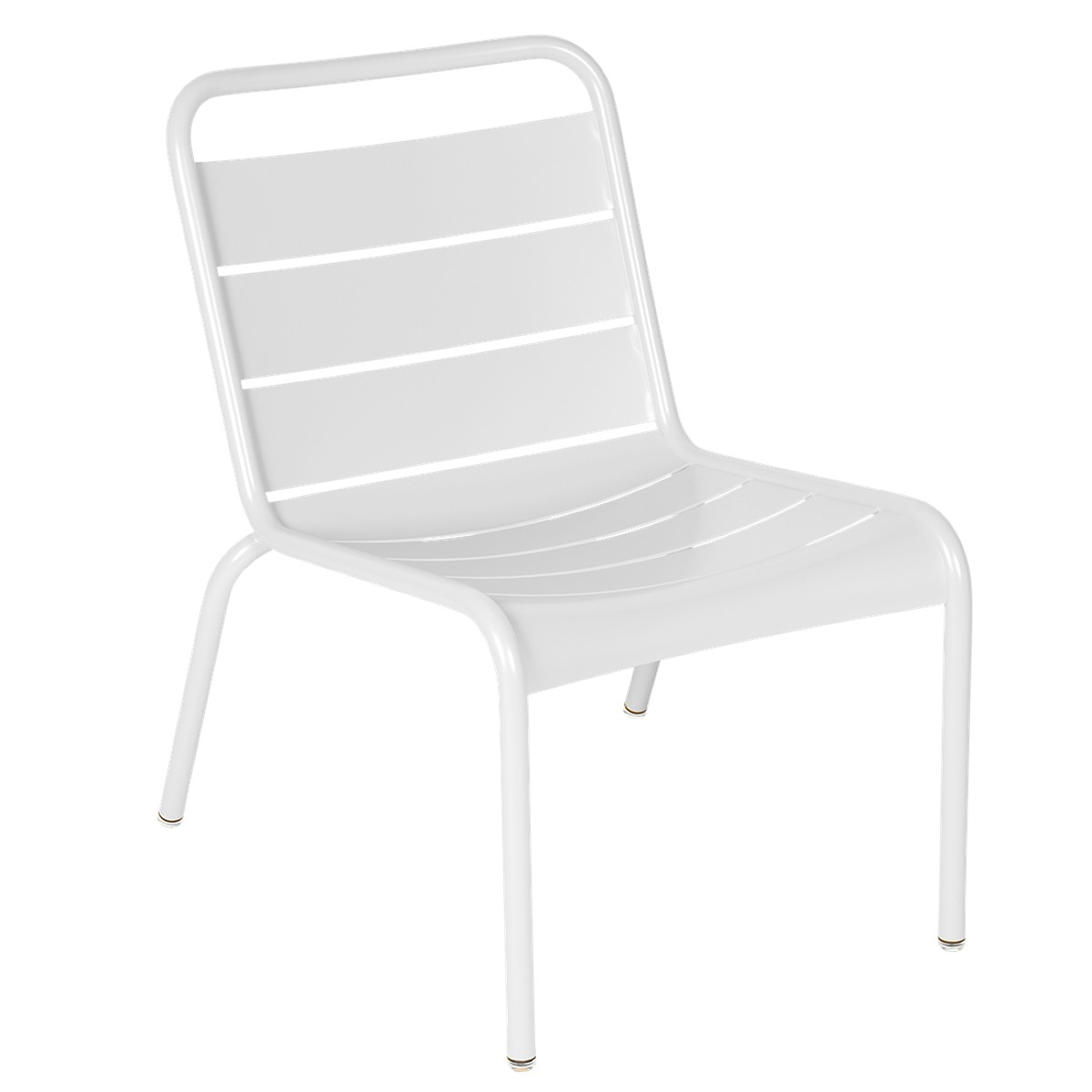 Fermob Luxembourg Chaise Lounge Luxembourg Blanc L 72.8 x l 58 x H73.9cm