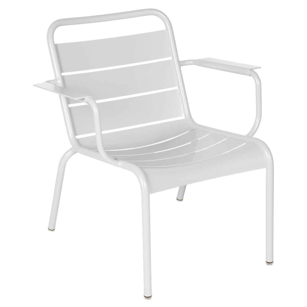 Fermob Luxembourg Fauteuil Lounge Luxembourg Blanc L 72.8 x l 71 x H73.9cm