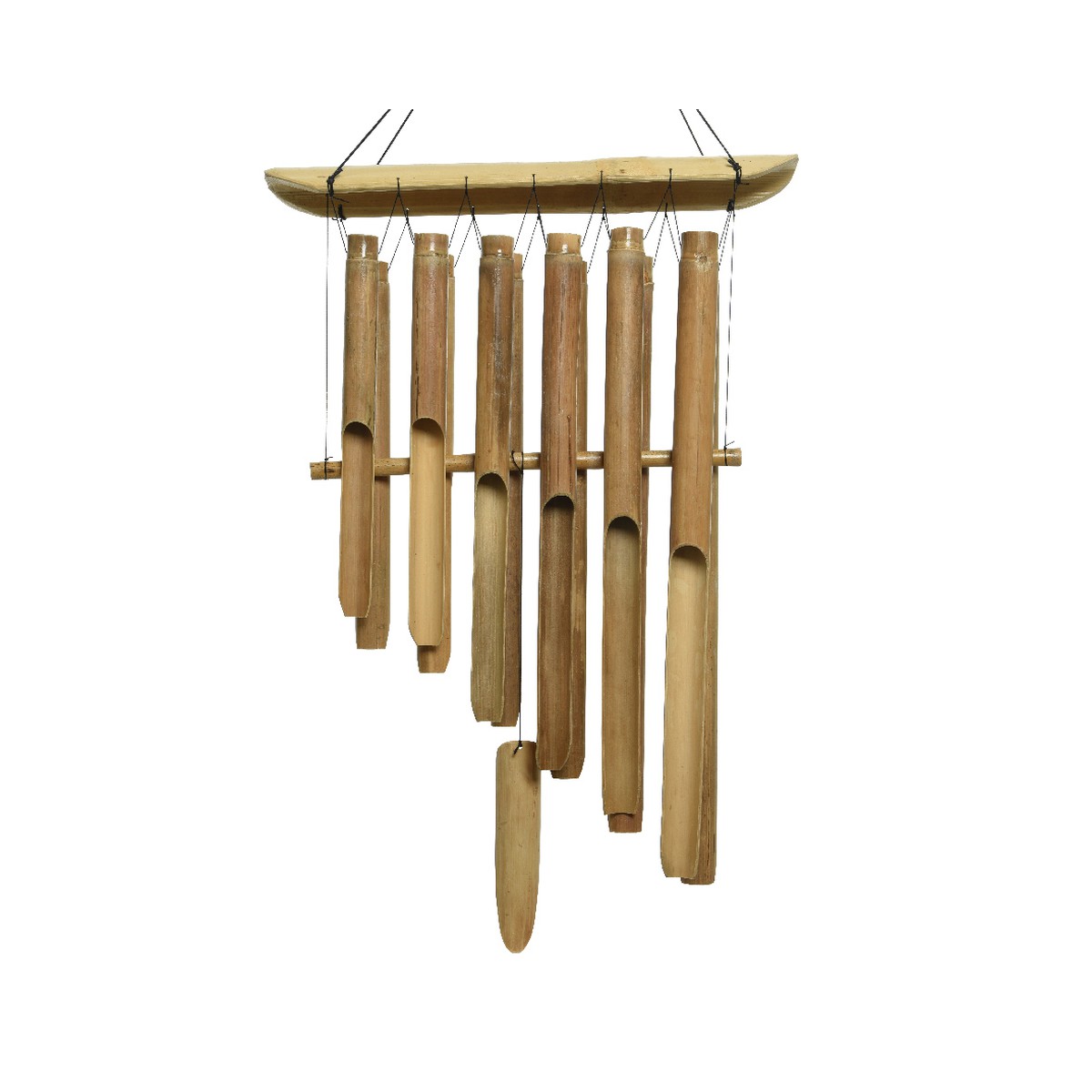 Carillons éoliens en bambou Carillons éoliens en bois Carillons éoliens en  bambou Carillons éoliens suspendus pour