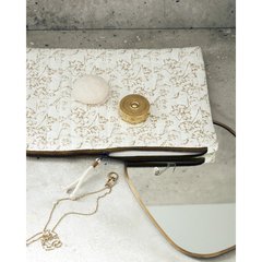 Meraki Accessoires Trousse de Toilette Lutea mustard  31x21cm