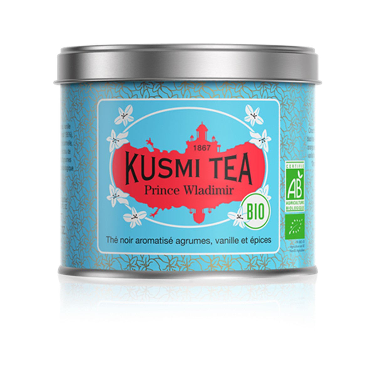 Kusmi Tea  Prince Vladimir Bio - Boîte métal 100gr  100gr