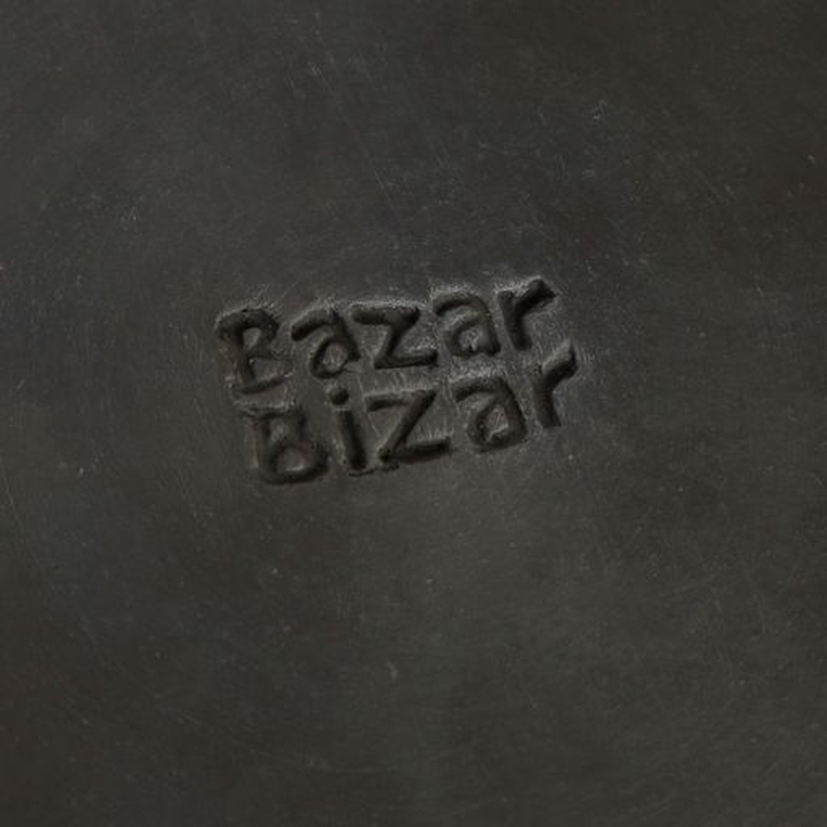 Bazar Bizar  Assiette à dessert Terre brulée  20x3cm