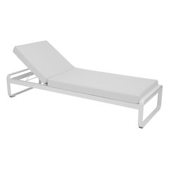 Fermob Bellevie Bain de soleil Bellevie Blanc L 200 x l 70 x H 74.5cm