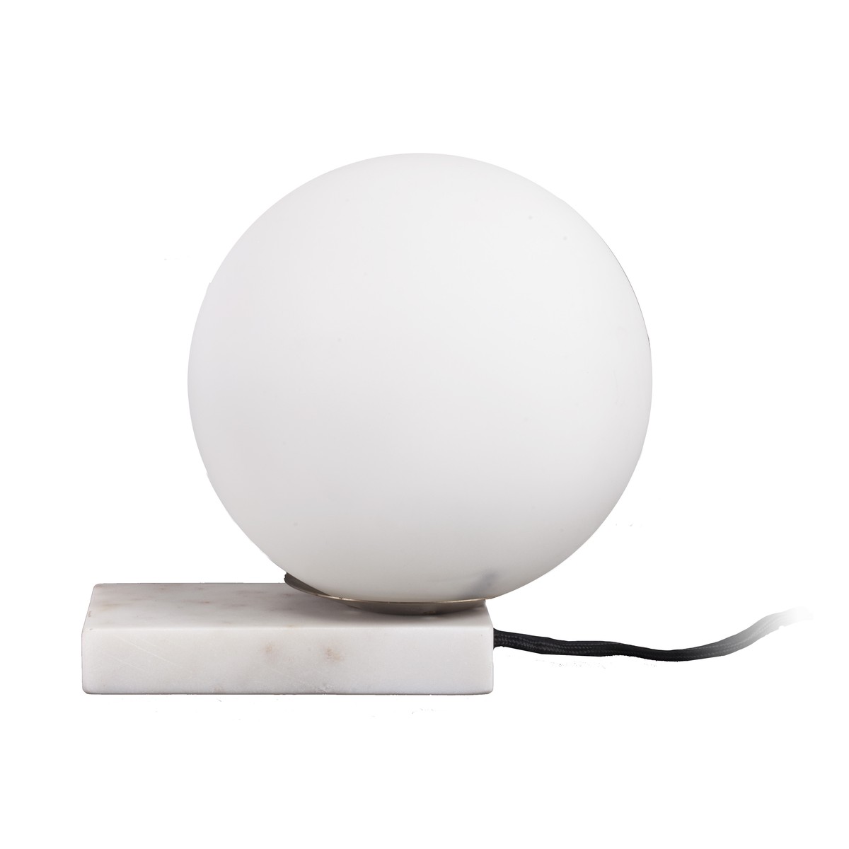 Schilliger Sélection  Lampe Monterrey marbre blanc Blanc 24x24x20cm