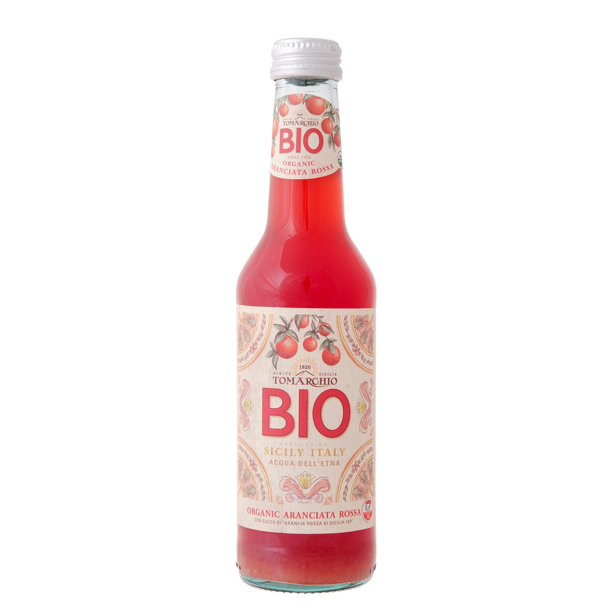 Tomarchio TOMARCHIO Limonade Aranciata Rossa Bio  275 ml