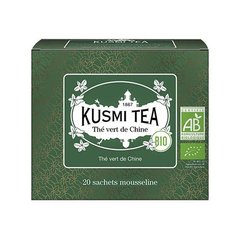 Kusmi Tea THE BIO Thé Vert de Chine Bio -Etui 20 sachets mousseline  40gr