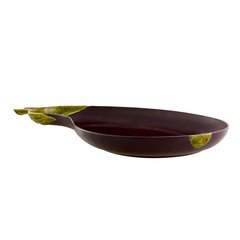 Bordallo Aubergine Plat Aubergine  50x28.5x4.5cm