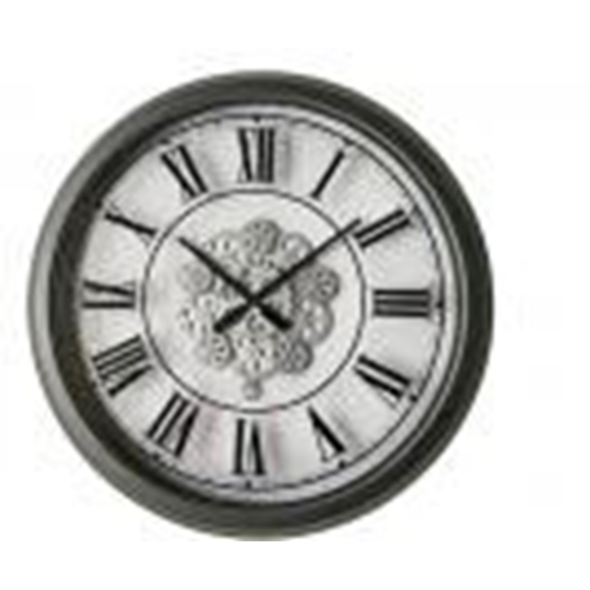   HORLOGE MECANISME BLANCHE ARGENTE 70CM H322C70-0  70CM