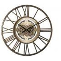   HORLOGE MECANISME AJOUREE CUIVRE H324C70-0  DIAM 70CM