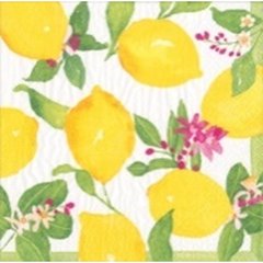 Caspari  Serviette Lunch Limoncello  33x33cm