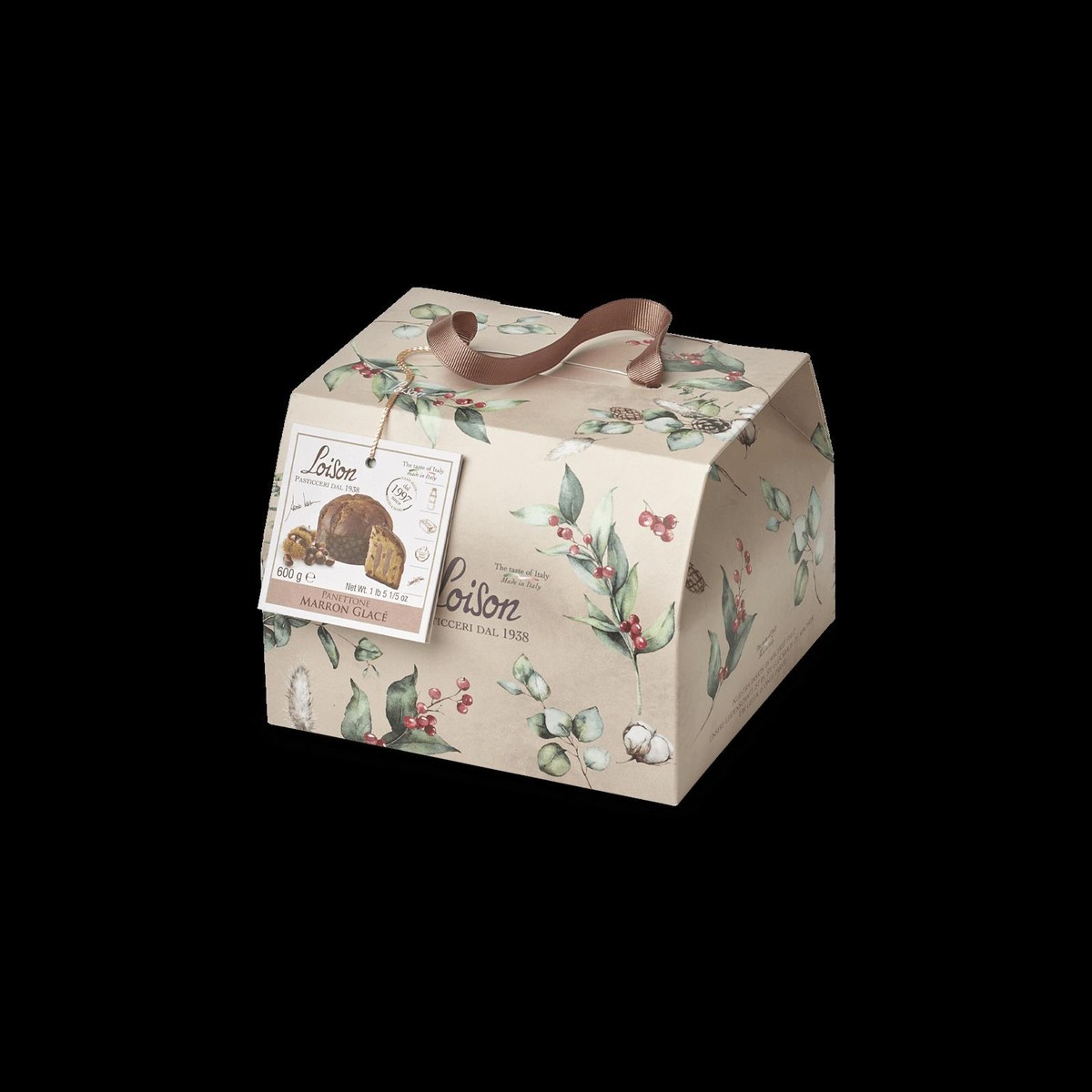 Loison  Panettone BACCHE Marron glacé  600gr