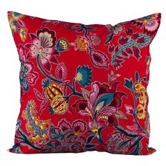 Thevenon ROMY Housse de Coussin Romy Rouge framboise 60X60