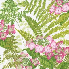 Caspari  Serviette Dinner Fern Garden  40x40cm